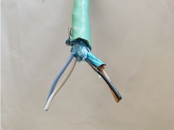 Signal cables for high-temperature rail 